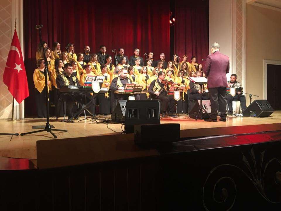 Kuzey Kıbrısdan gələn musiqi qrupu Bakıda konsert proqramı ilə çıxış etdi