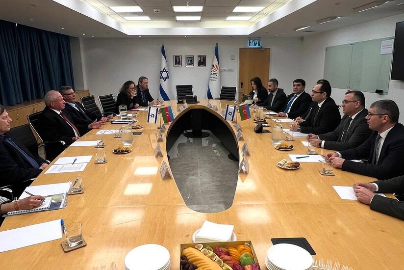 Azerbaijani minister of agriculture meets with Israeli counterpart