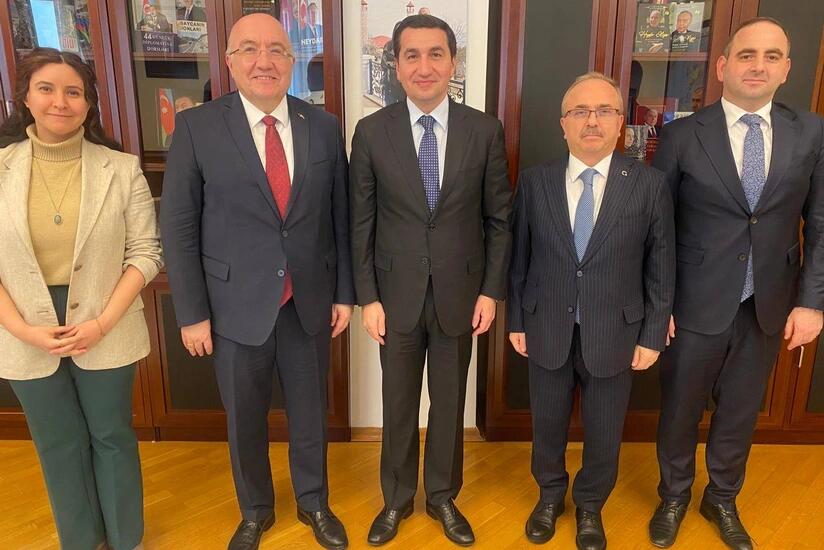 Hikmat Hajiyev meets Turkish Foreign Ministry official to discuss regional processes